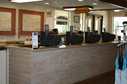 Main Office check-in