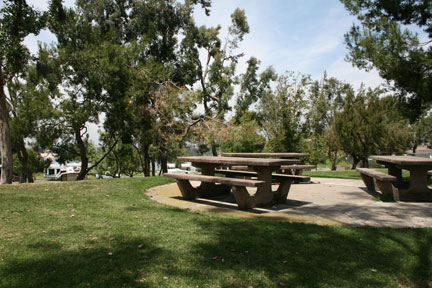 picnic tables