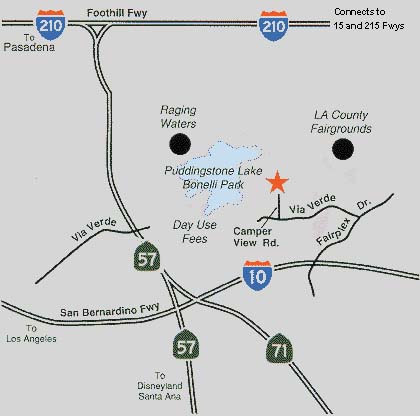 East Shore RV Park, San Dimas, CA